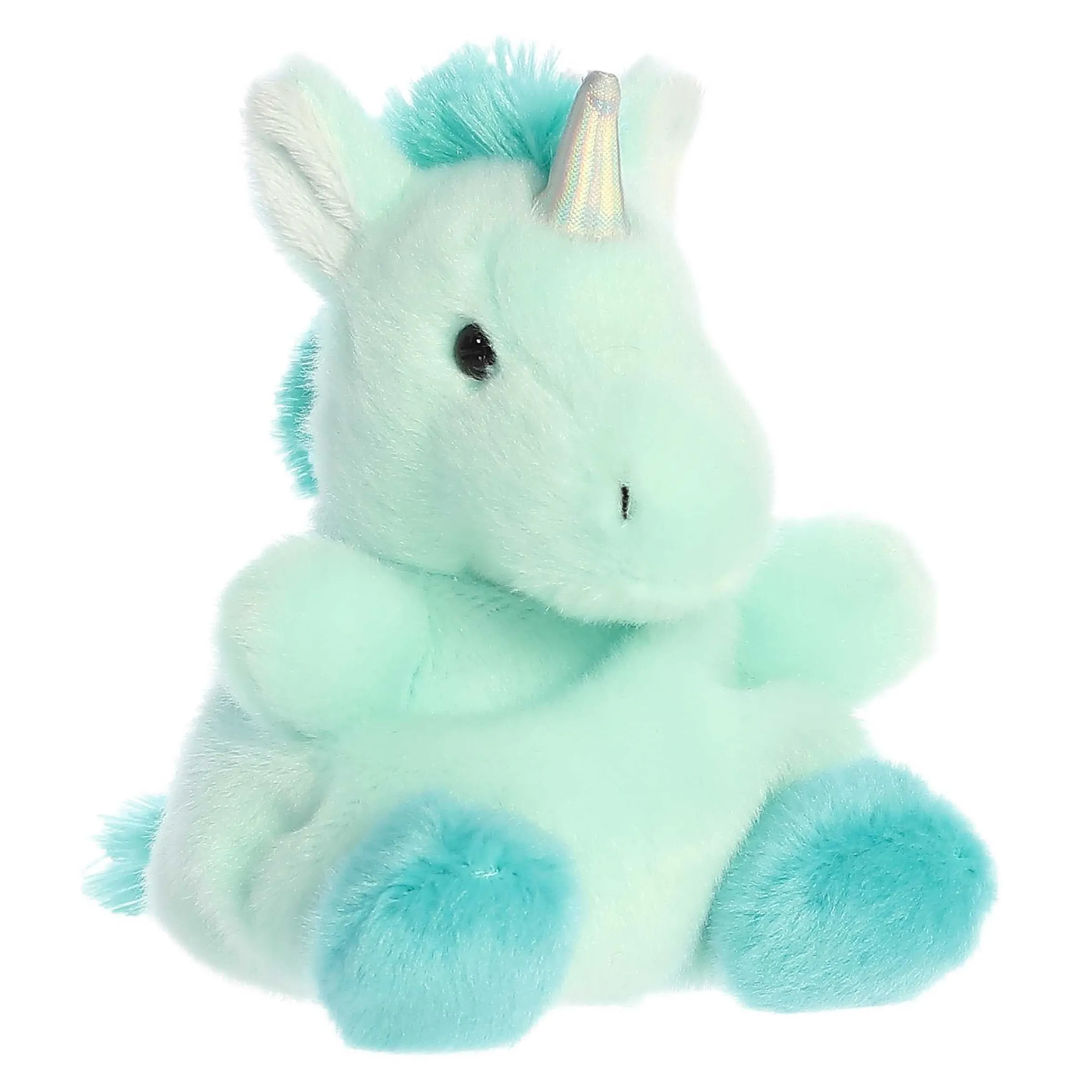 Best Aurora® - Palm Pals - 5" Tilly Blue Unicorn Palm Pals