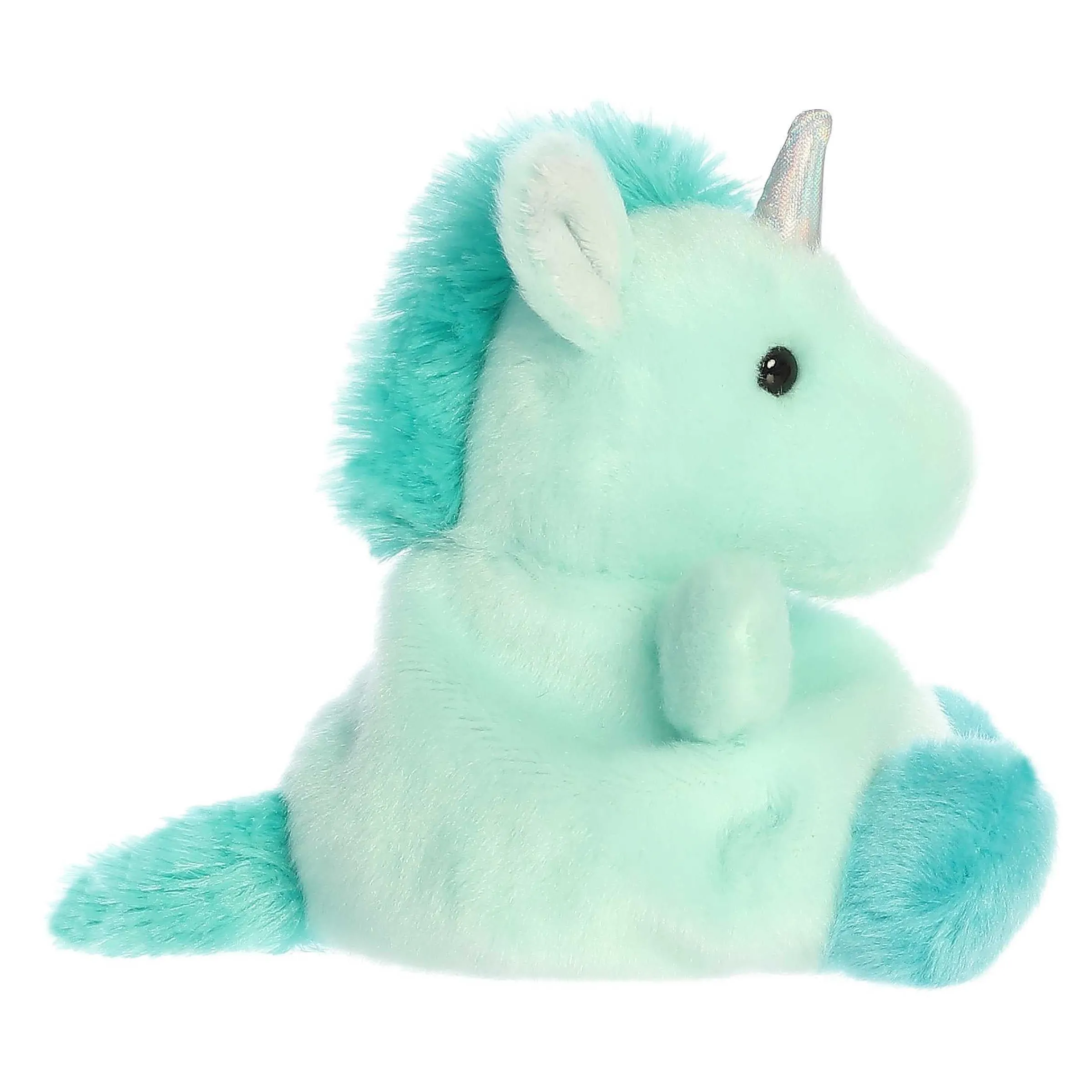 Best Aurora® - Palm Pals - 5" Tilly Blue Unicorn Palm Pals