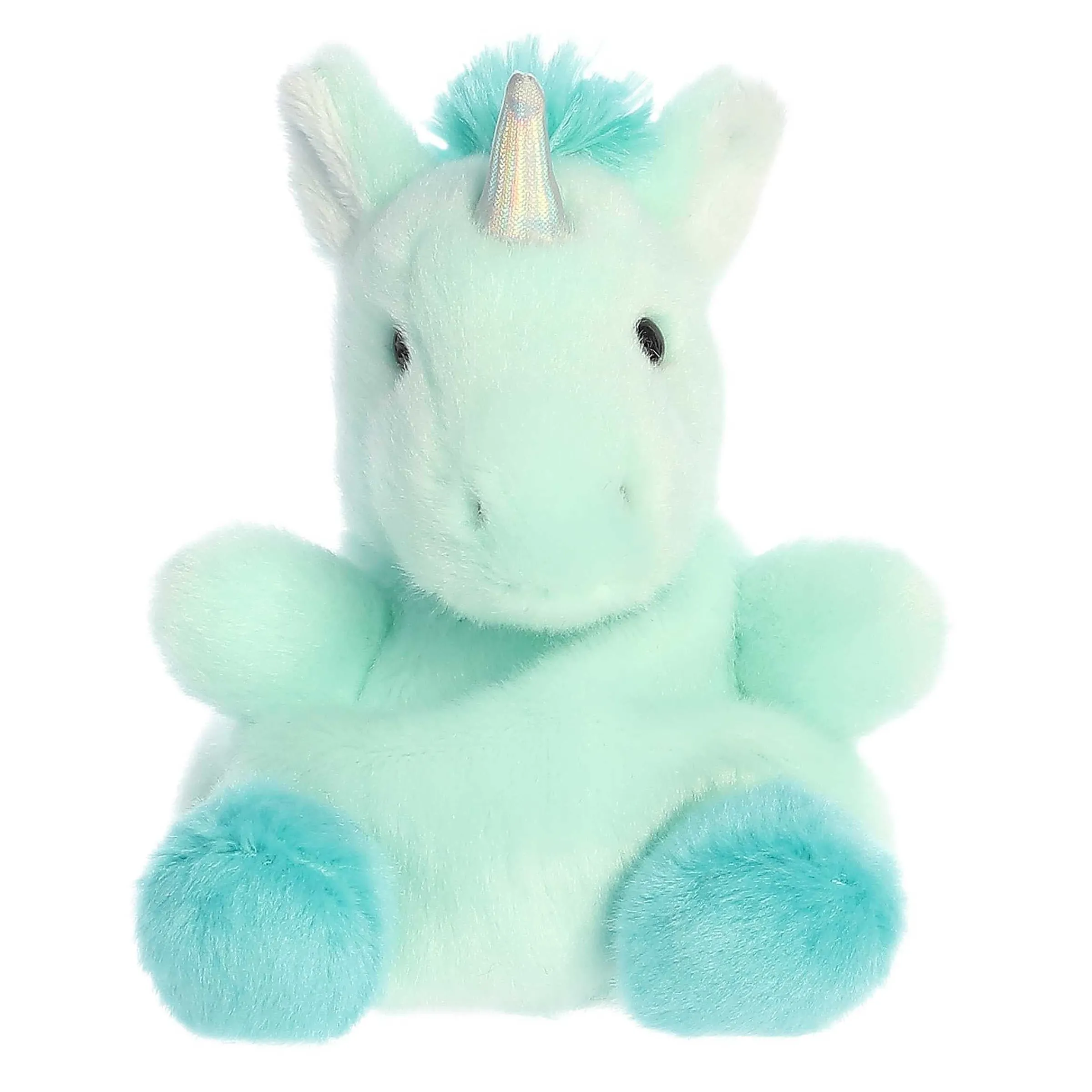 Best Aurora® - Palm Pals - 5" Tilly Blue Unicorn Palm Pals