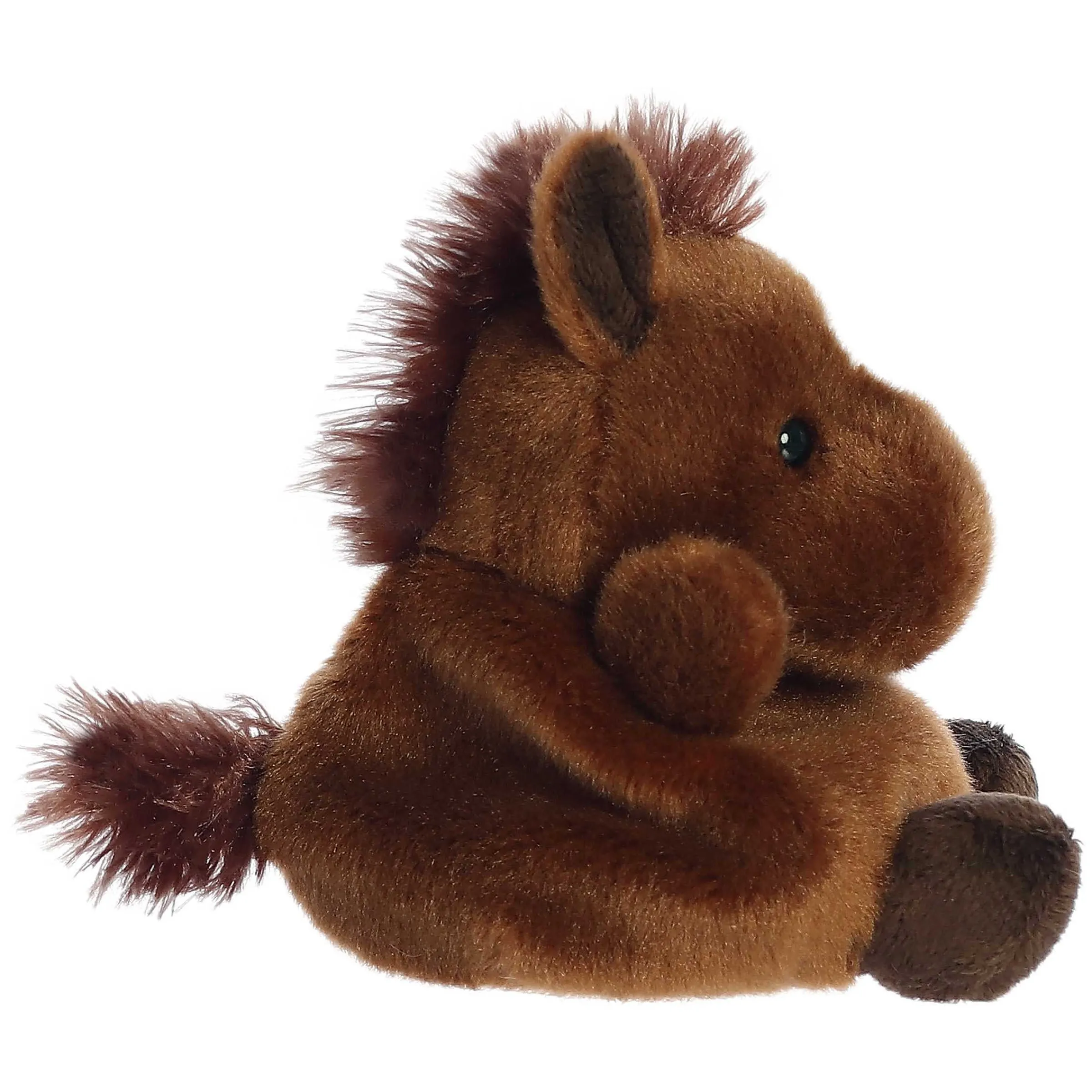 Hot Aurora® - Palm Pals - 5" Truffle Brown Horse Palm Pals