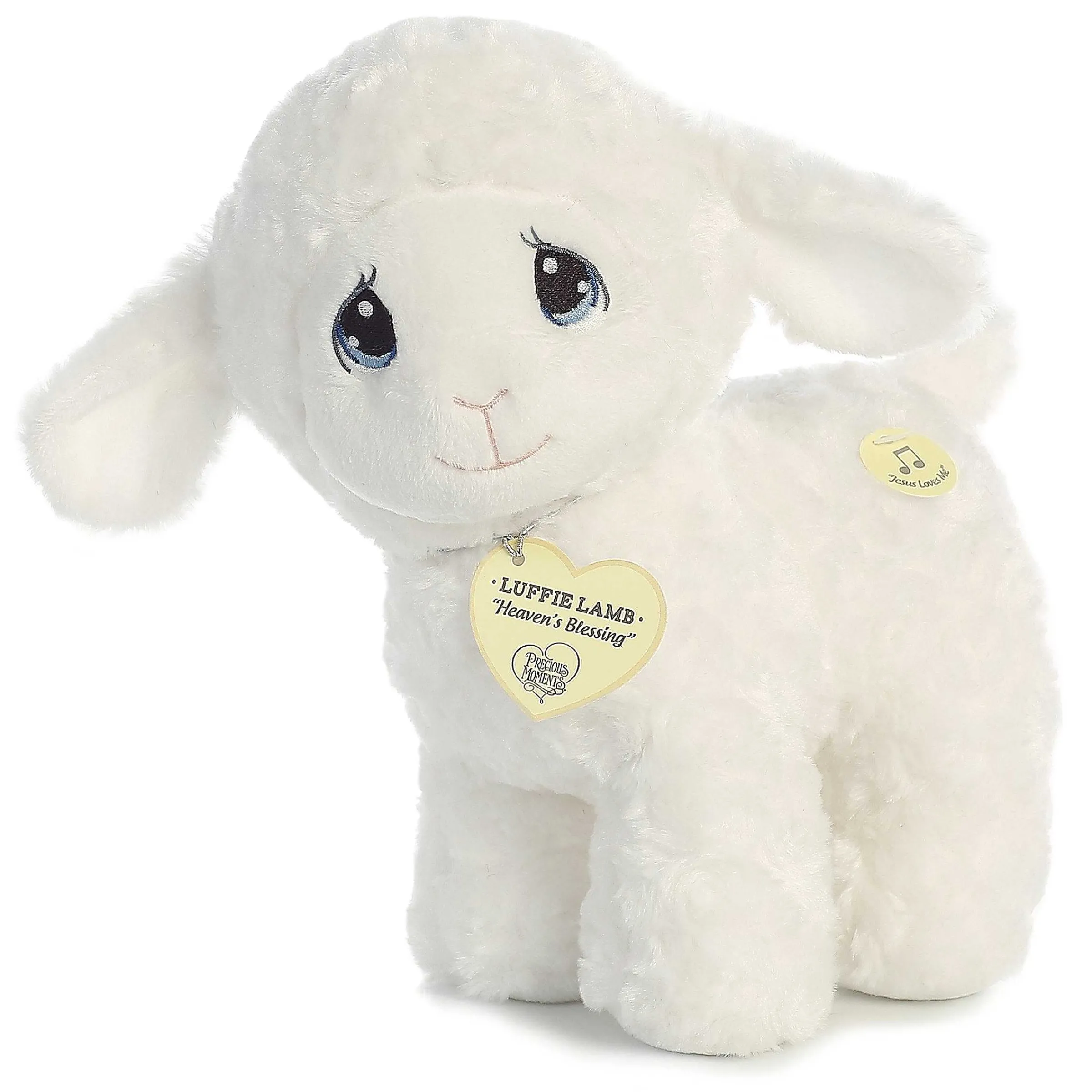 Sale Aurora® - Precious Moments - 10" Luffie Lamb Musical Precious Moments