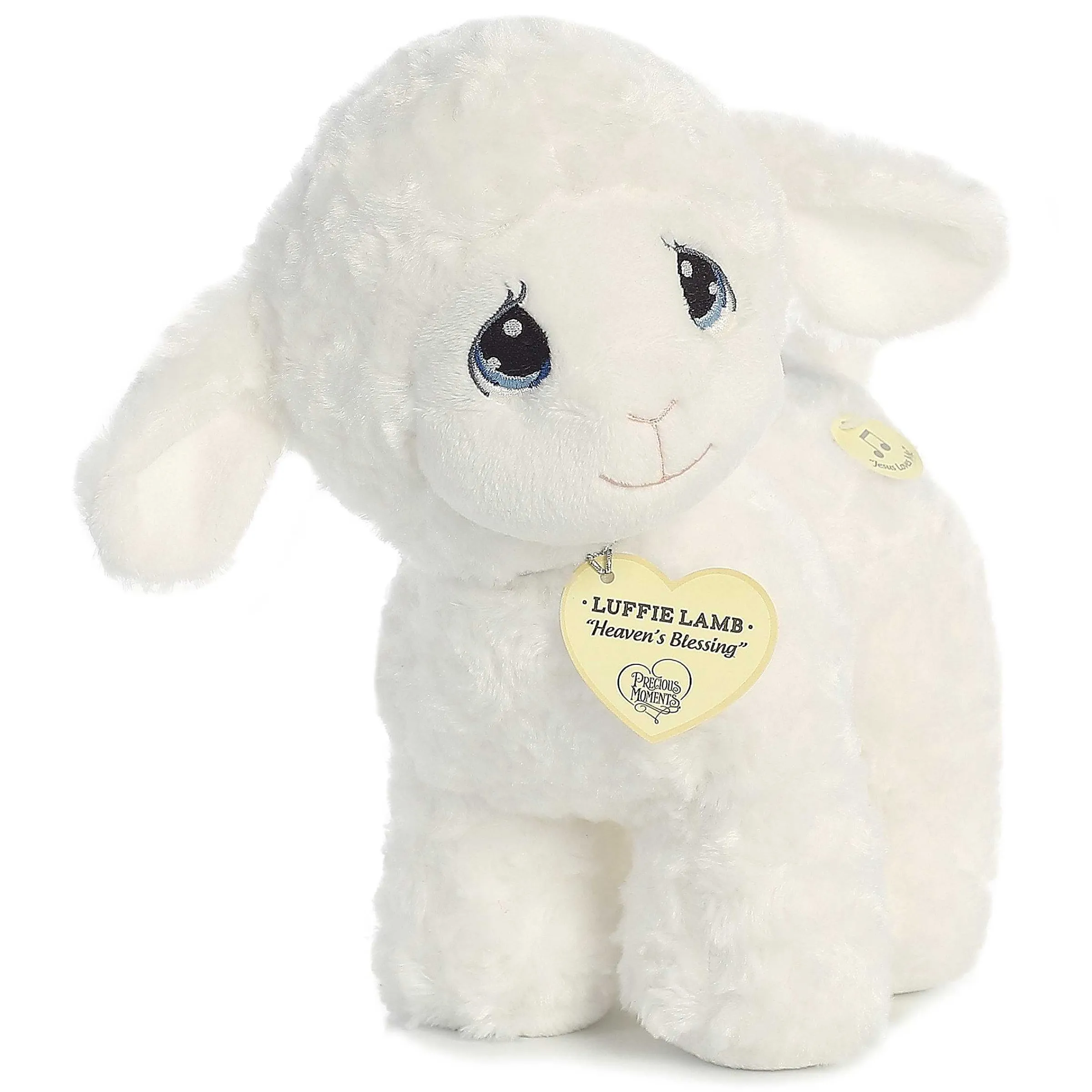 Sale Aurora® - Precious Moments - 10" Luffie Lamb Musical Precious Moments