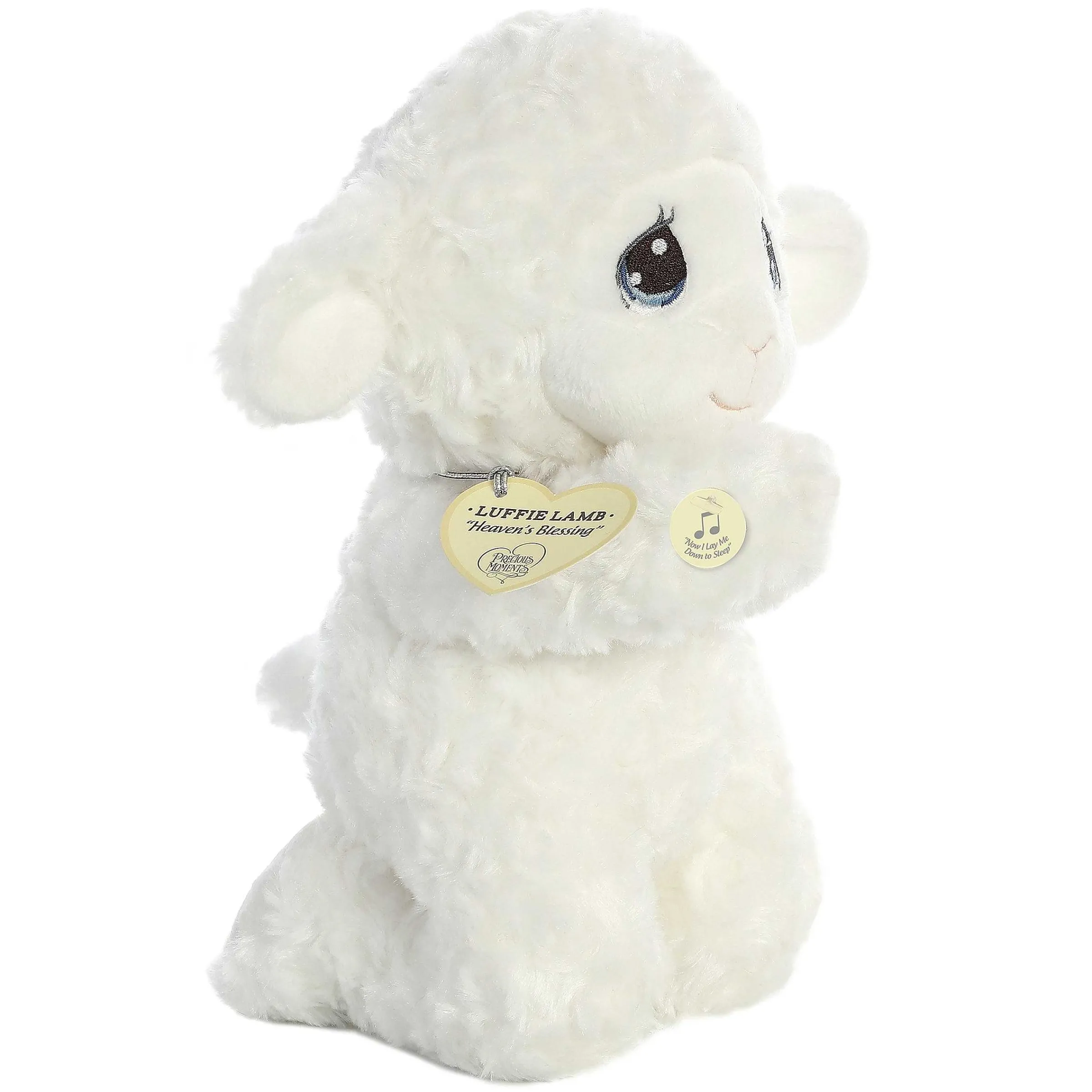 Fashion Aurora® - Precious Moments - 10" Luffie Praying Lamb - English Precious Moments