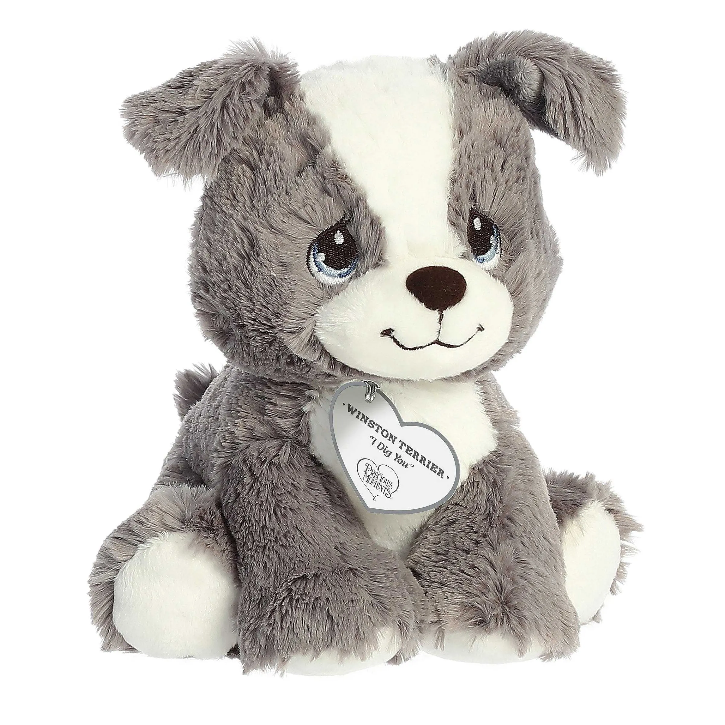 Clearance Aurora® - Precious Moments - 8.5" Winston Terrier Precious Moments