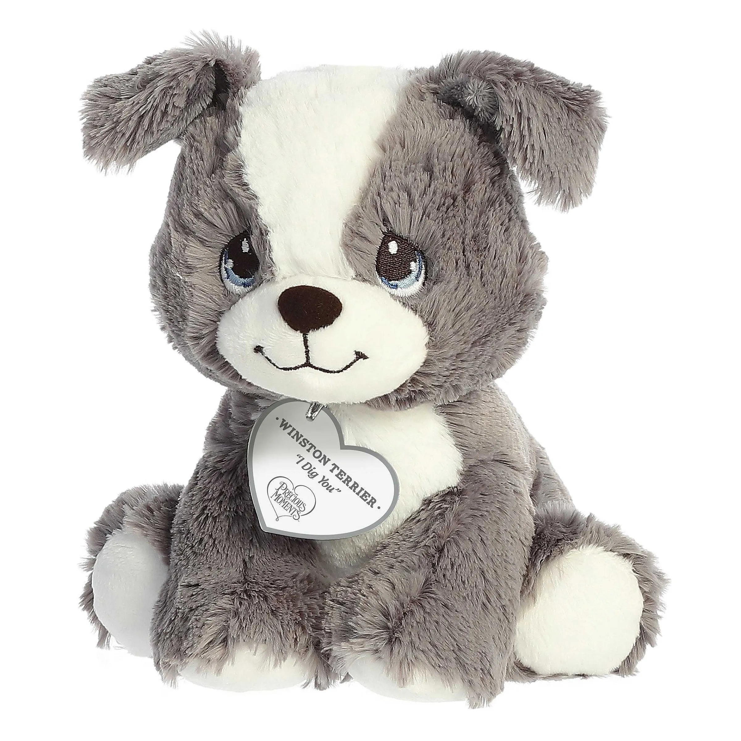 Clearance Aurora® - Precious Moments - 8.5" Winston Terrier Precious Moments