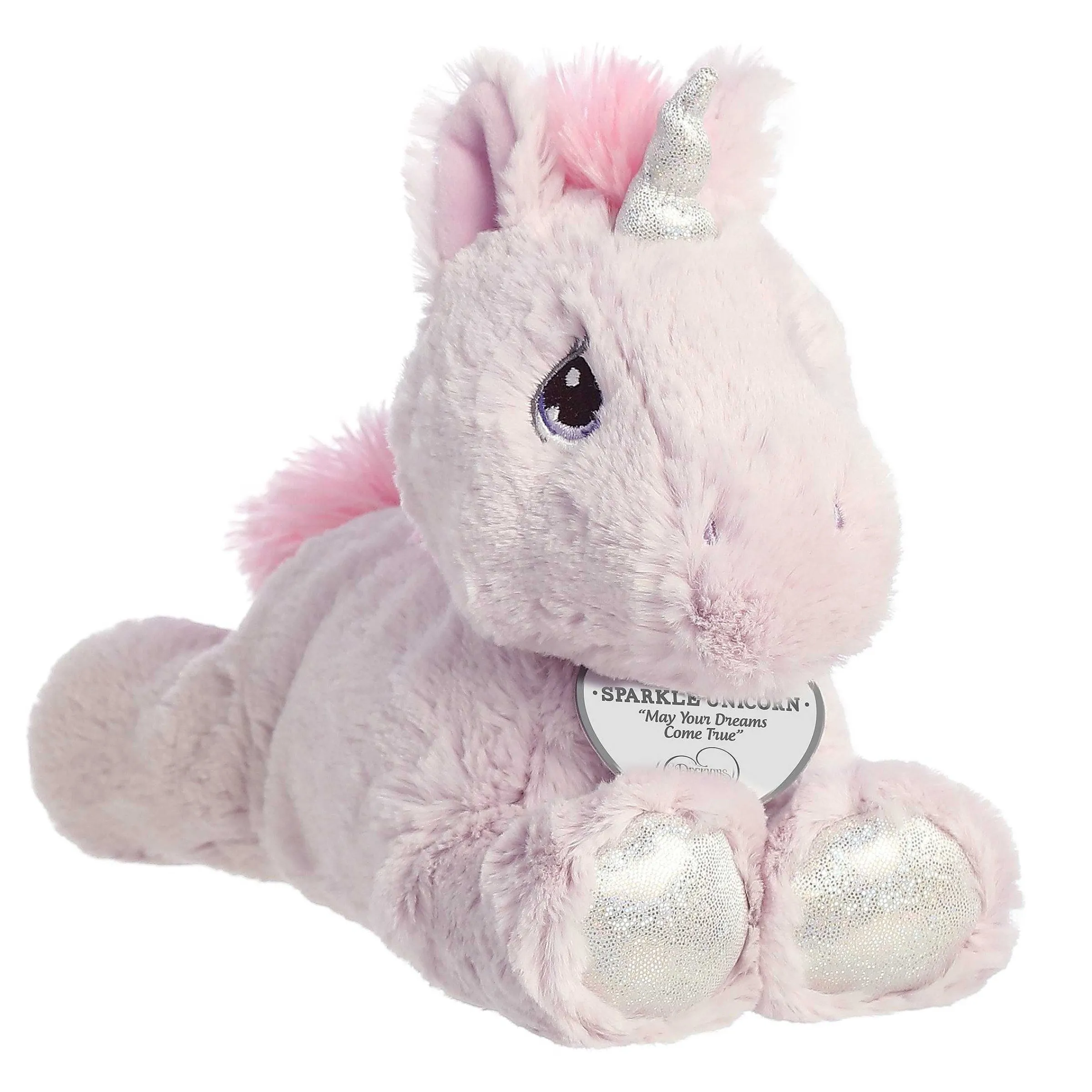 Hot Aurora® - Precious Moments - 8.5" Sparkle Unicorn Lilac Precious Moments