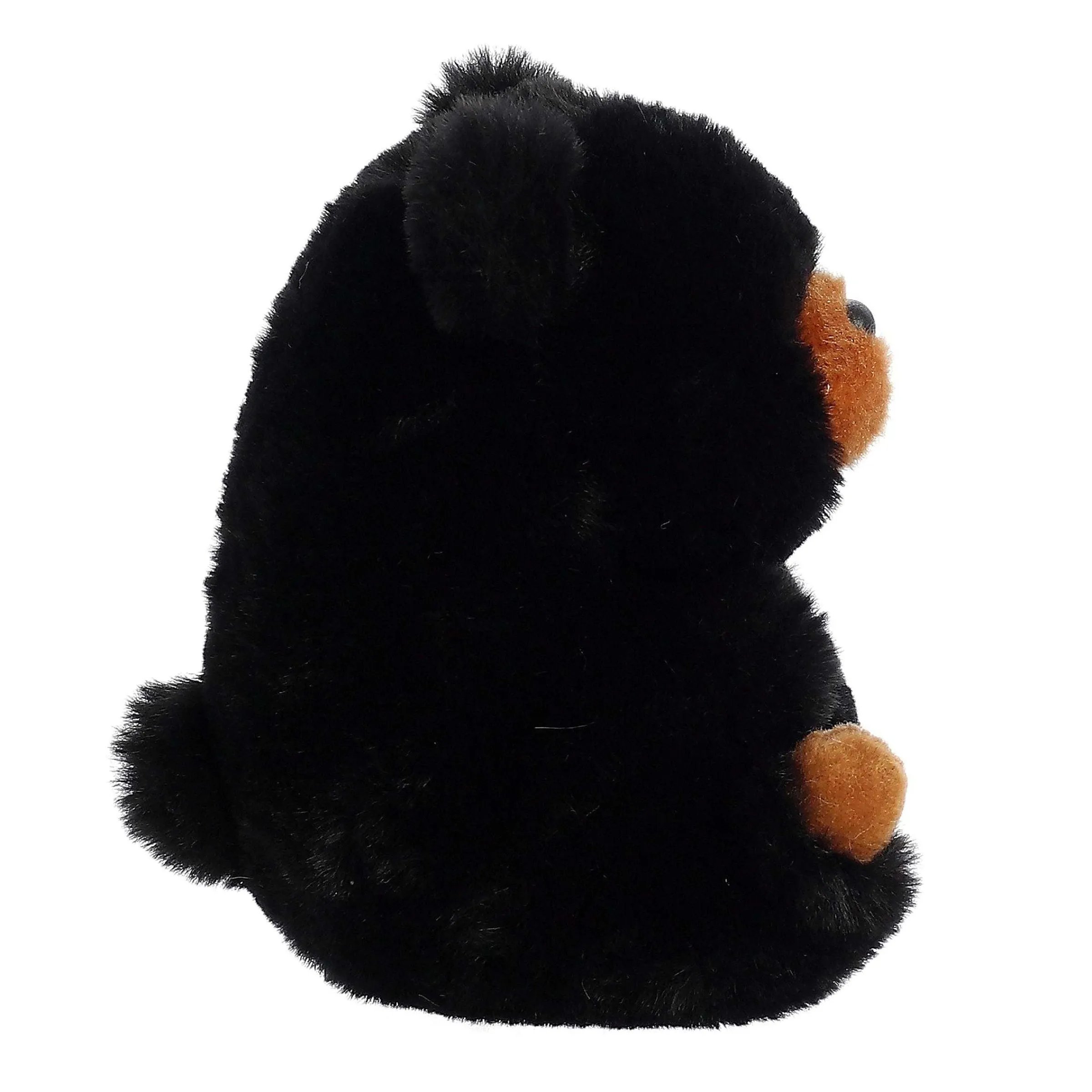 Hot - Rolly Pet - 5" Cuddles Black Bear Rolly Pet