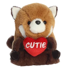 Best - Rolly Pet - 5" Cutie Red Panda Rolly Pet