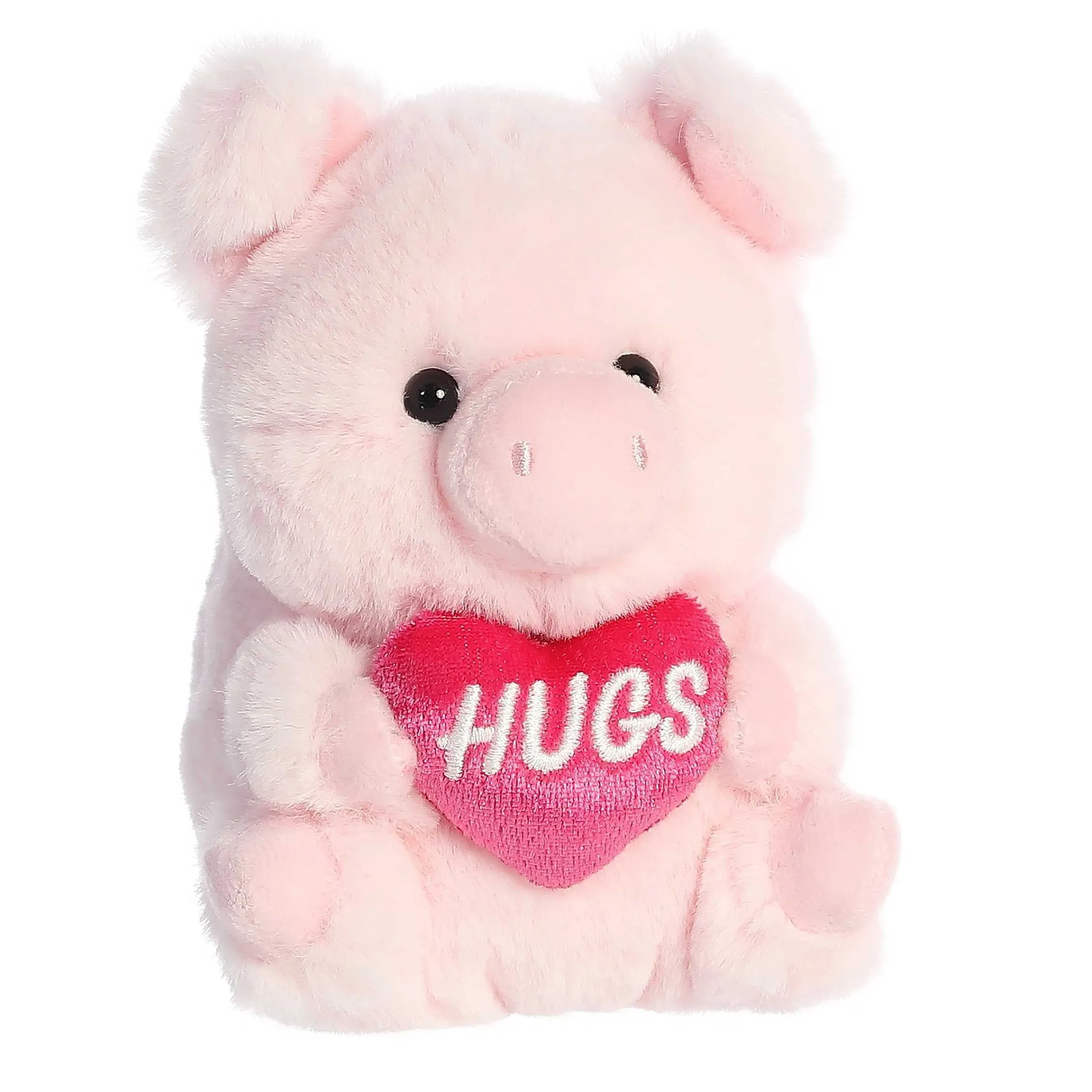 Fashion - Rolly Pet - 5" Hugs Pig Rolly Pet