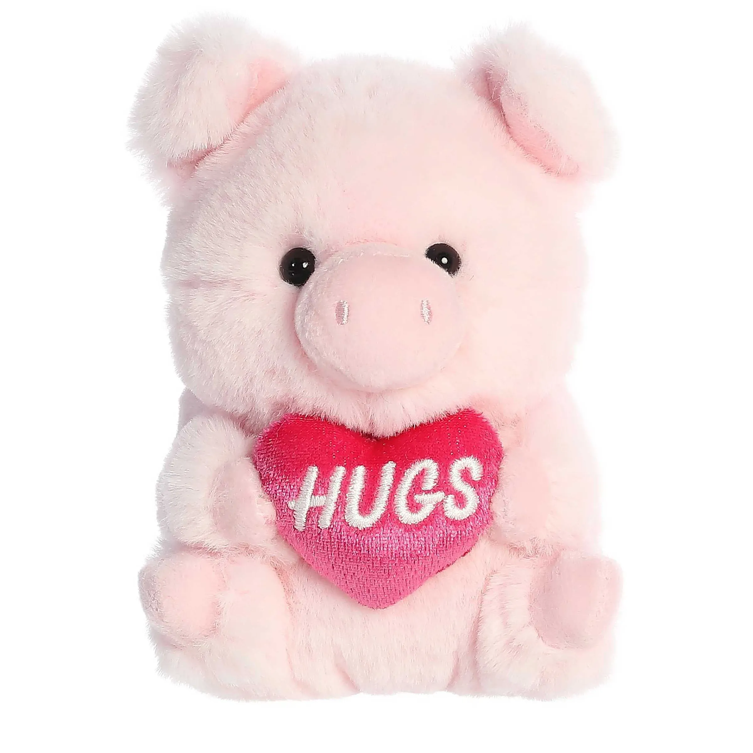 Fashion - Rolly Pet - 5" Hugs Pig Rolly Pet
