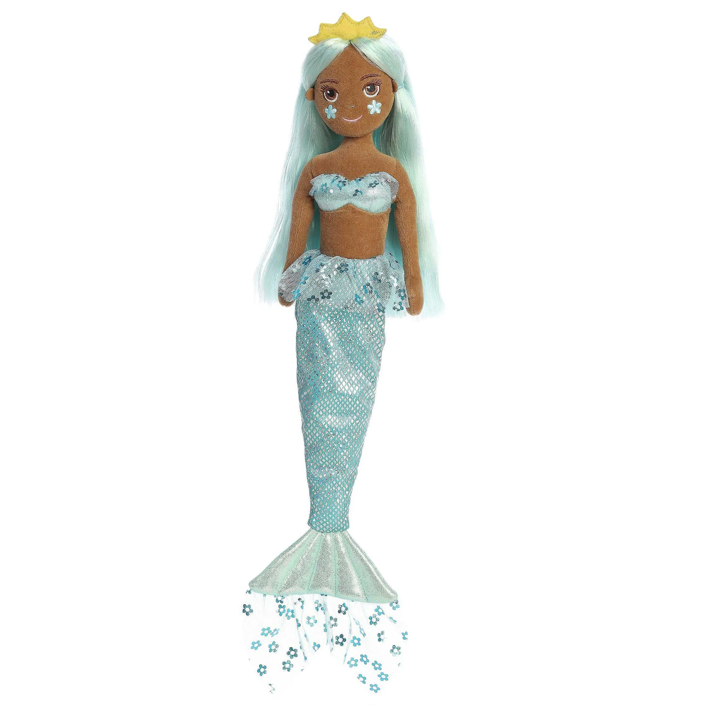Discount - Sea Sparkles - Cheeky Too Sparkles - 18" Aqua Fleur New