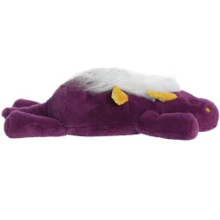 New - Snoozles - 17" Purple Dragon Fantasy