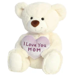 Sale - Spring - 11" I Love You Mom Bear Spring