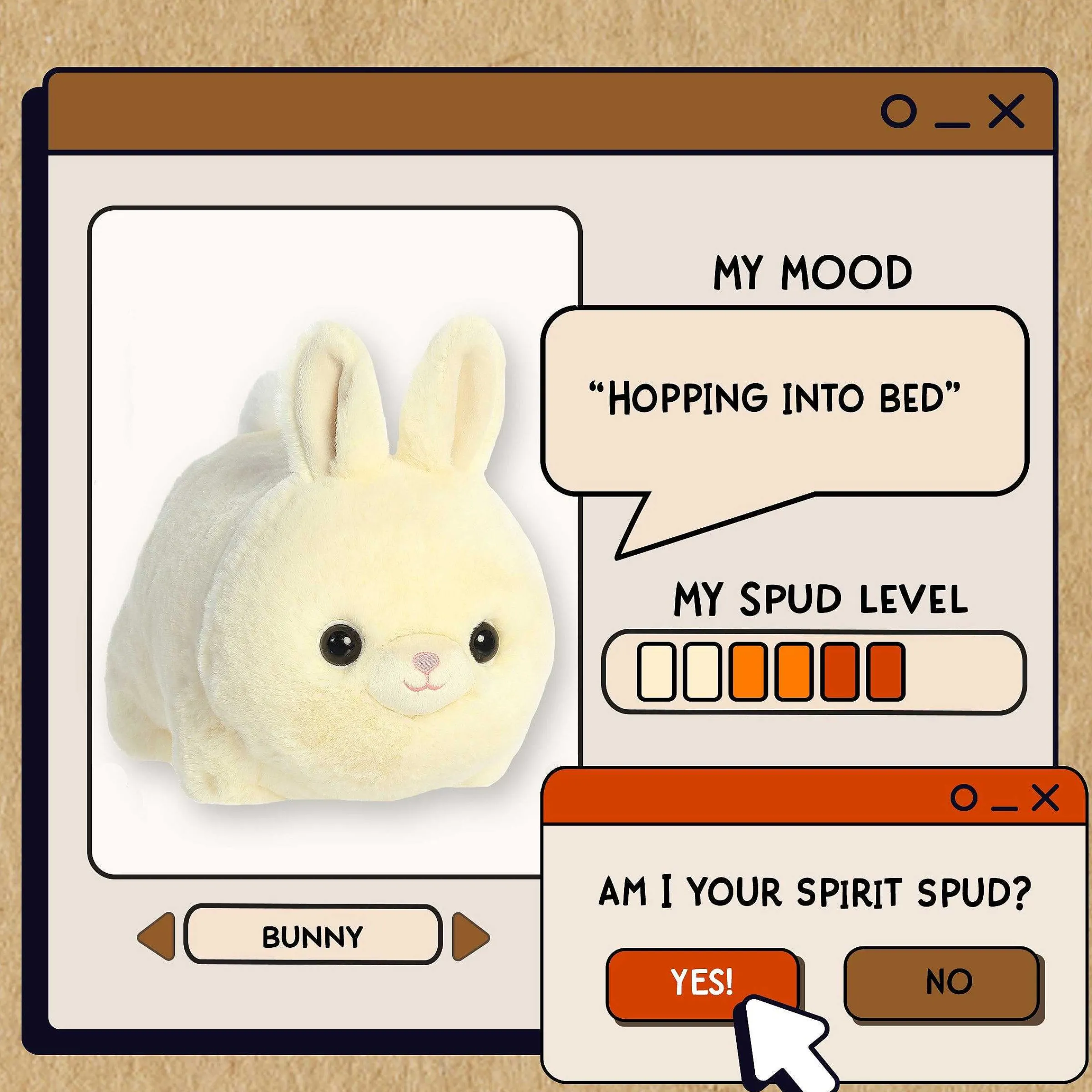 Sale - Spudsters - 10" Bunny Spudsters