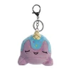 Best Aurora® - Tasty Peach® - 4" Blue Moon Nomwhal Keychain Tasty Peach®