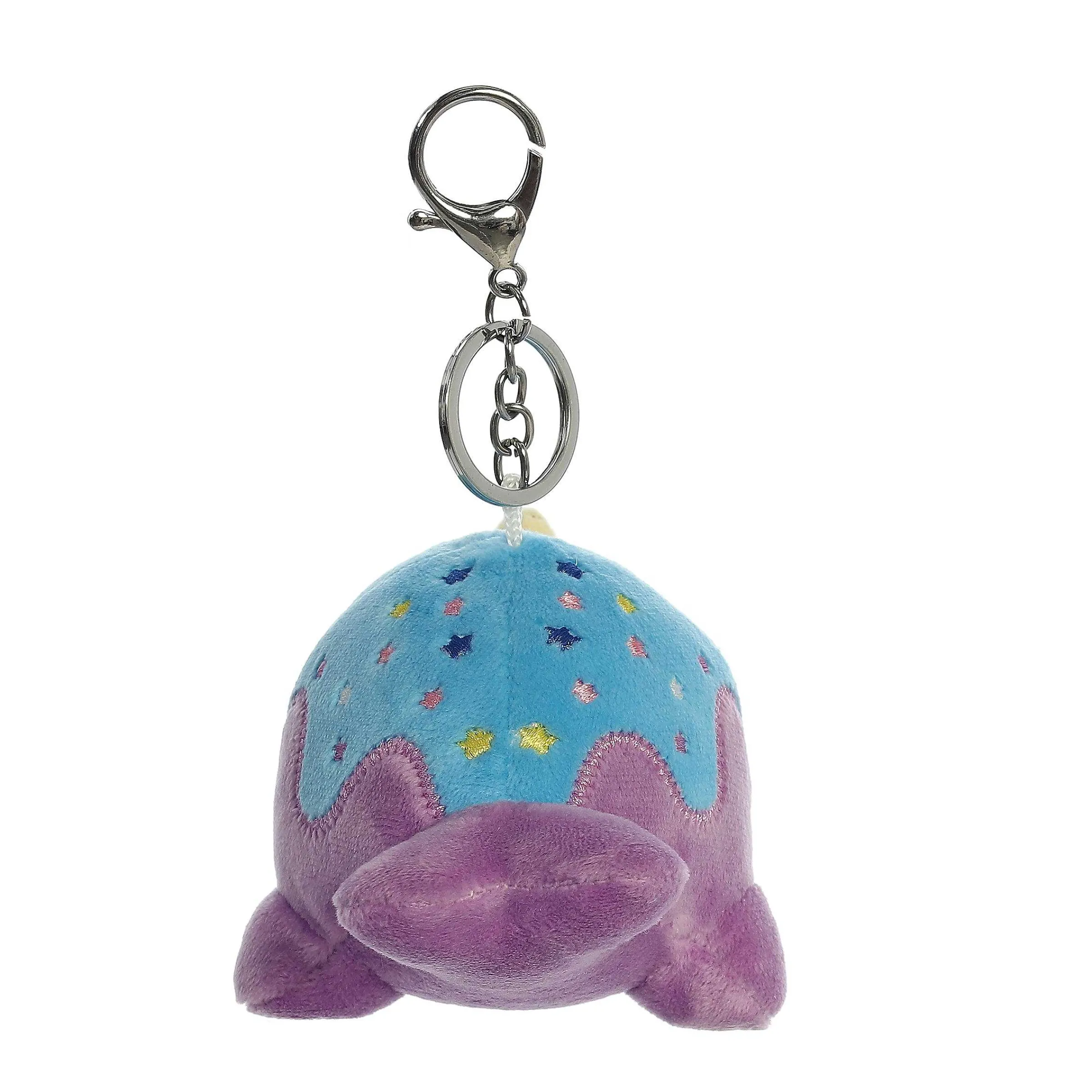Best Aurora® - Tasty Peach® - 4" Blue Moon Nomwhal Keychain Tasty Peach®