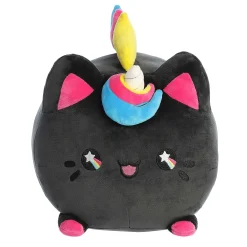 Hot Aurora® - Tasty Peach® - 16" Ink Drop Unicorn Meowchi Tasty Peach®