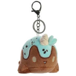 Hot Aurora® - Tasty Peach® - 4" Mint Chocolate Nomwhal Keychain Tasty Peach®