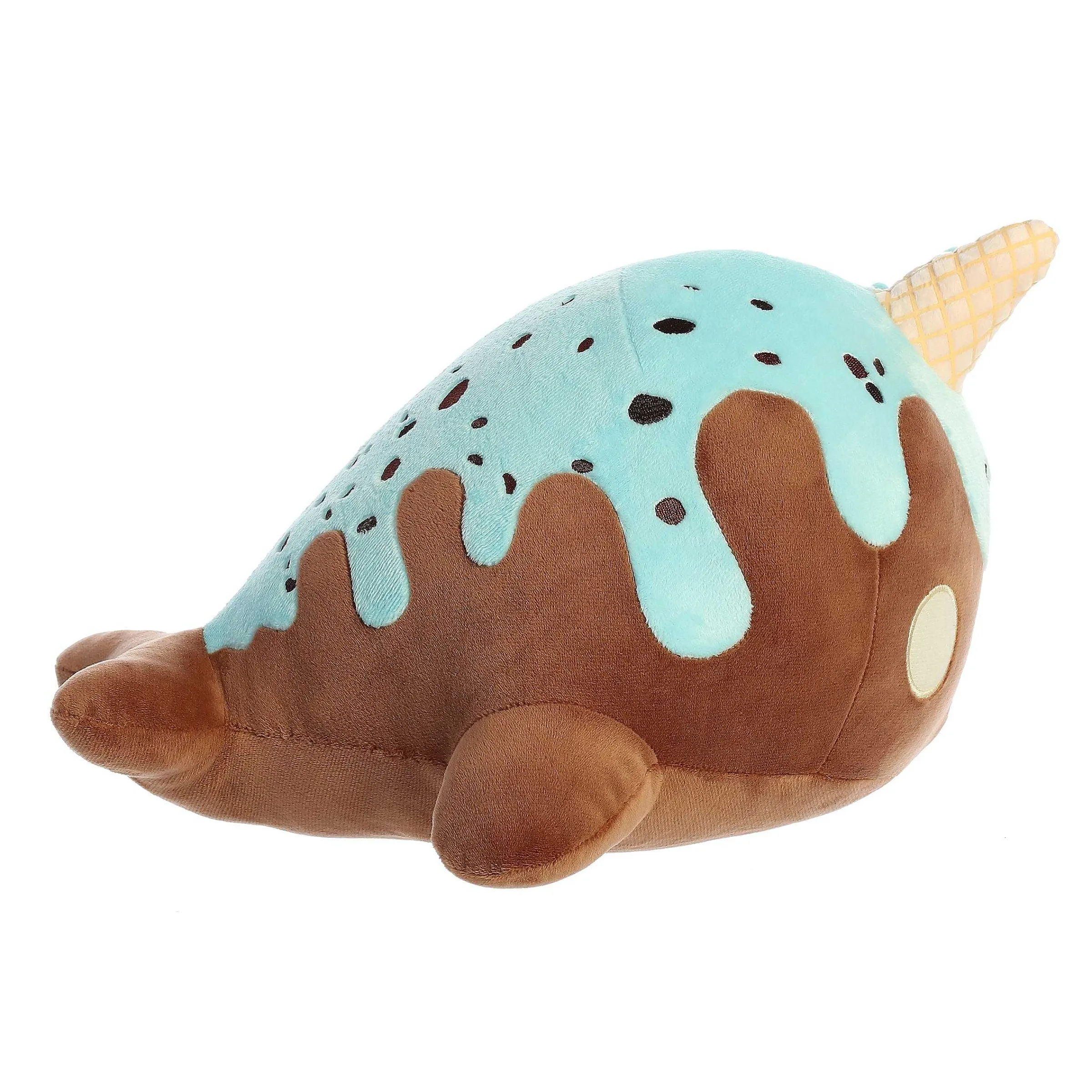 Hot Aurora® - Tasty Peach® - 12.5" Mint Chocolate Nomwhal Tasty Peach®