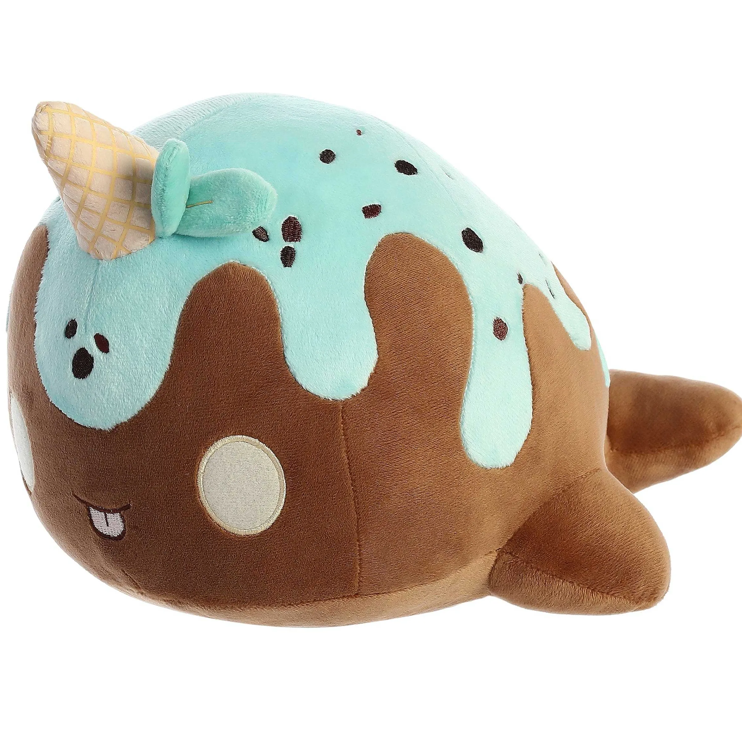 Hot Aurora® - Tasty Peach® - 12.5" Mint Chocolate Nomwhal Tasty Peach®