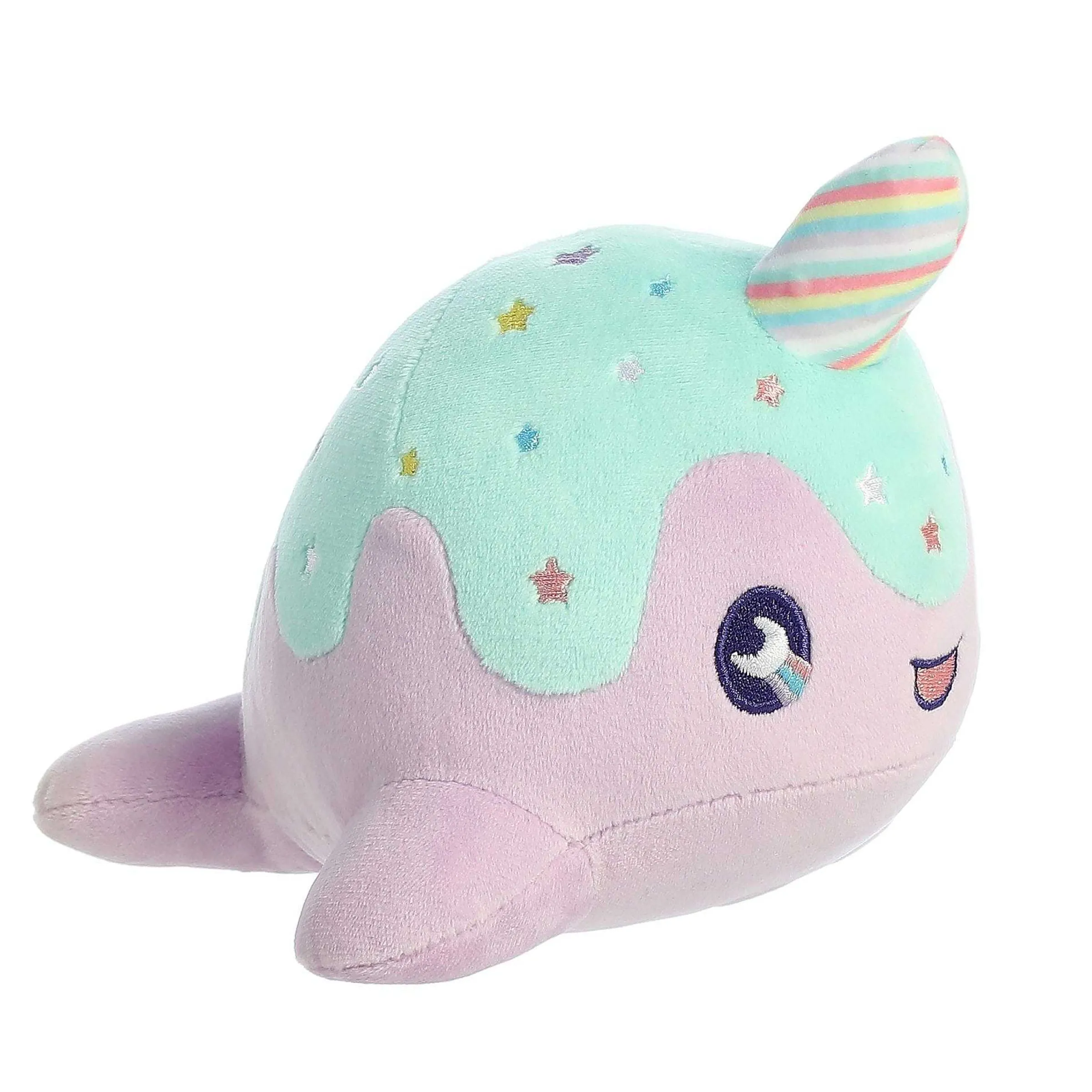Online Aurora® - Tasty Peach® - 7" Pastel Lollipop Nomwhal Tasty Peach®