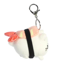 Hot Aurora® - Tasty Peach® - 3.5" Shrimp Sushi Meowchi Keychain Tasty Peach®
