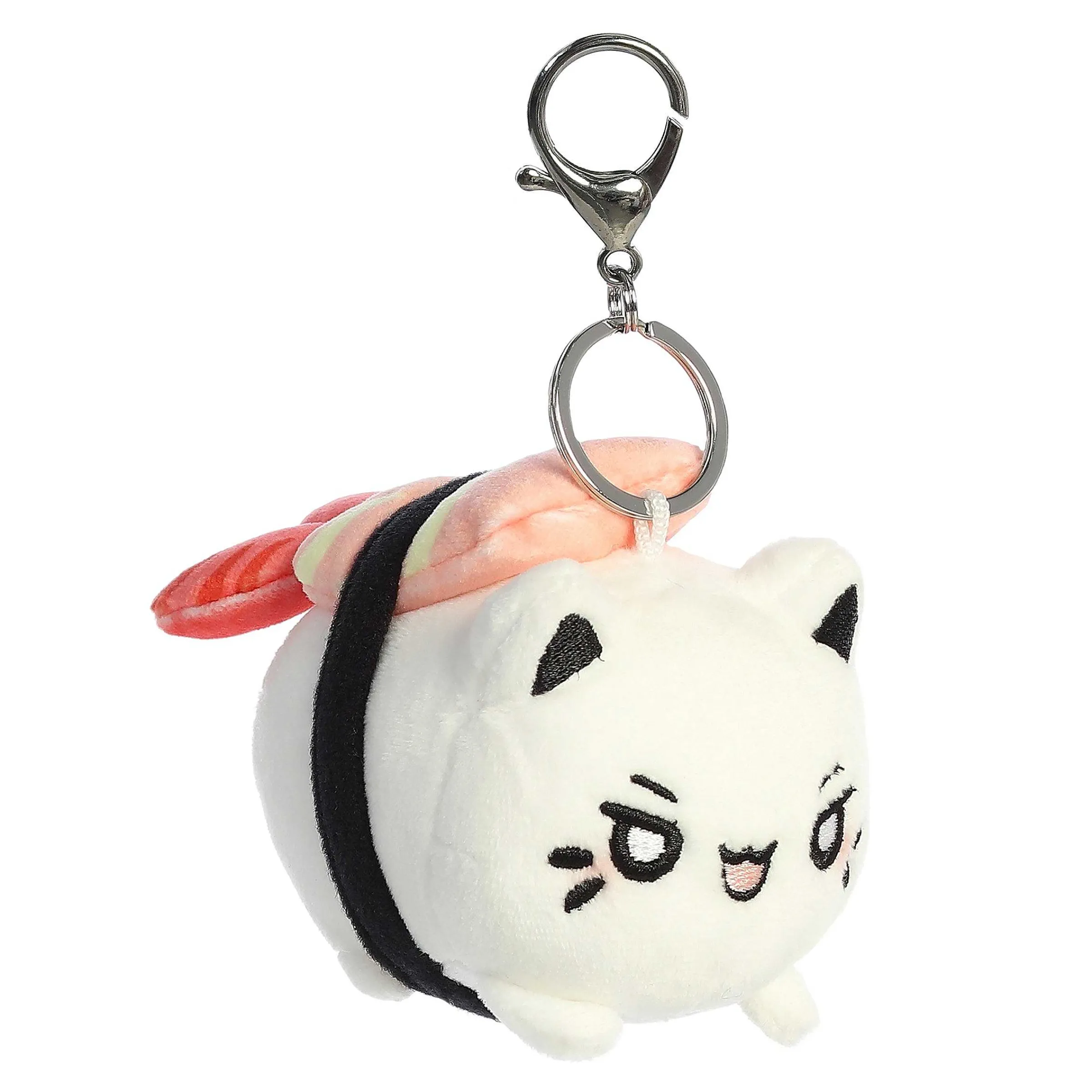Hot Aurora® - Tasty Peach® - 3.5" Shrimp Sushi Meowchi Keychain Tasty Peach®