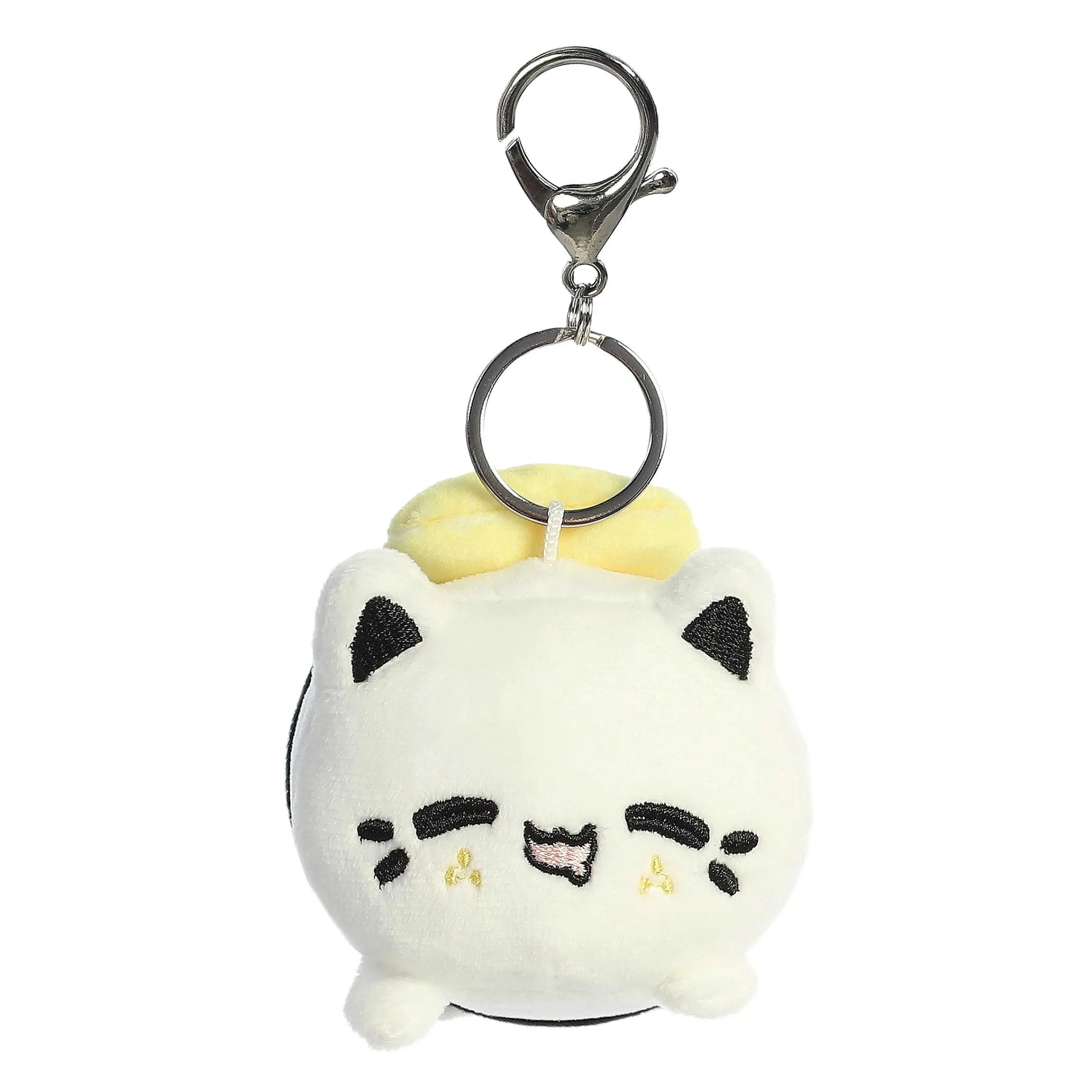 Hot Aurora® - Tasty Peach® - 3.5" Tamago Sushi Meowchi Keychain Tasty Peach®