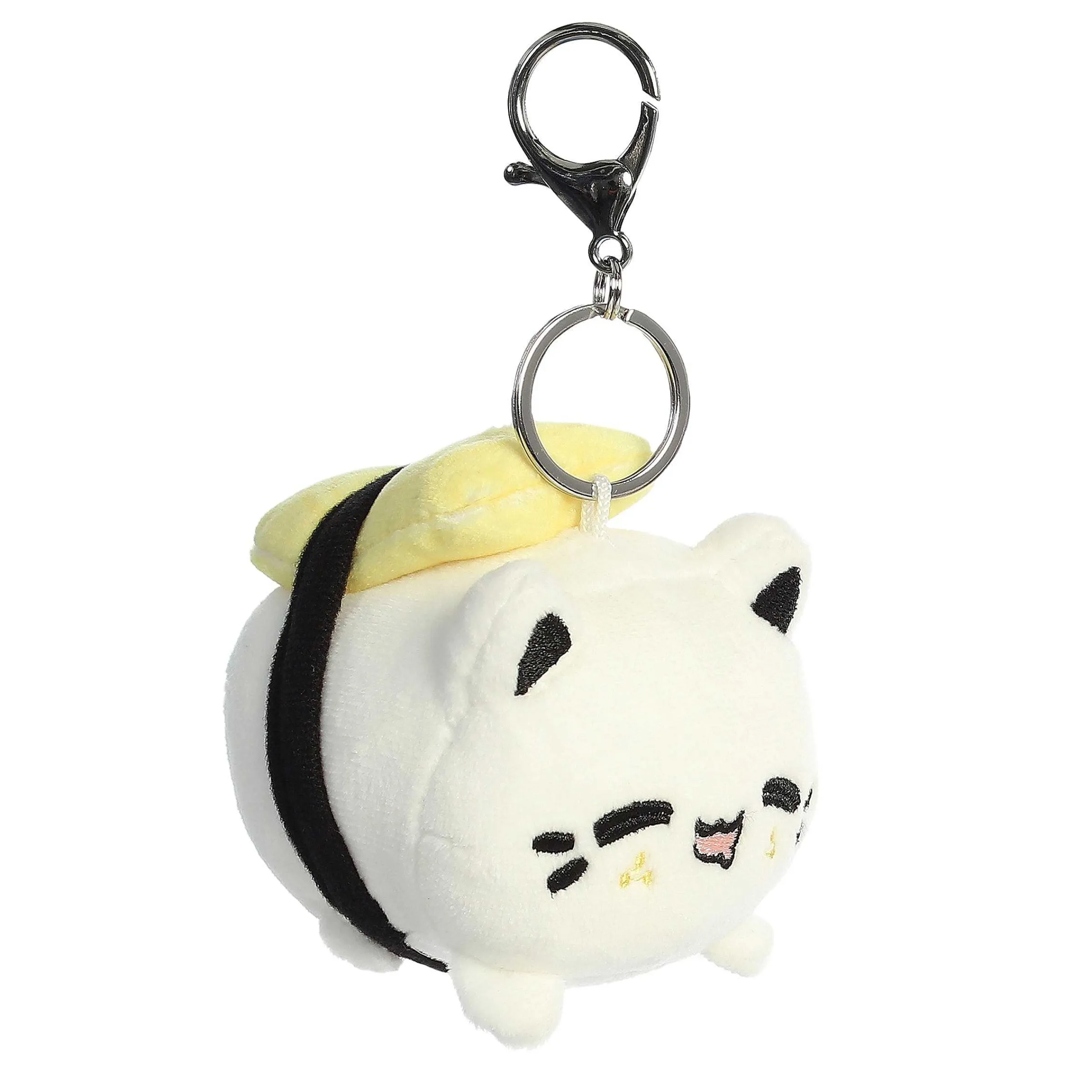 Hot Aurora® - Tasty Peach® - 3.5" Tamago Sushi Meowchi Keychain Tasty Peach®