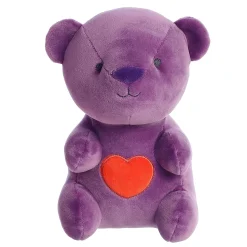 Outlet - Valentine - 8" Yummy Heartbear - Purple Valentine'S Day/St. Patrick'S Day