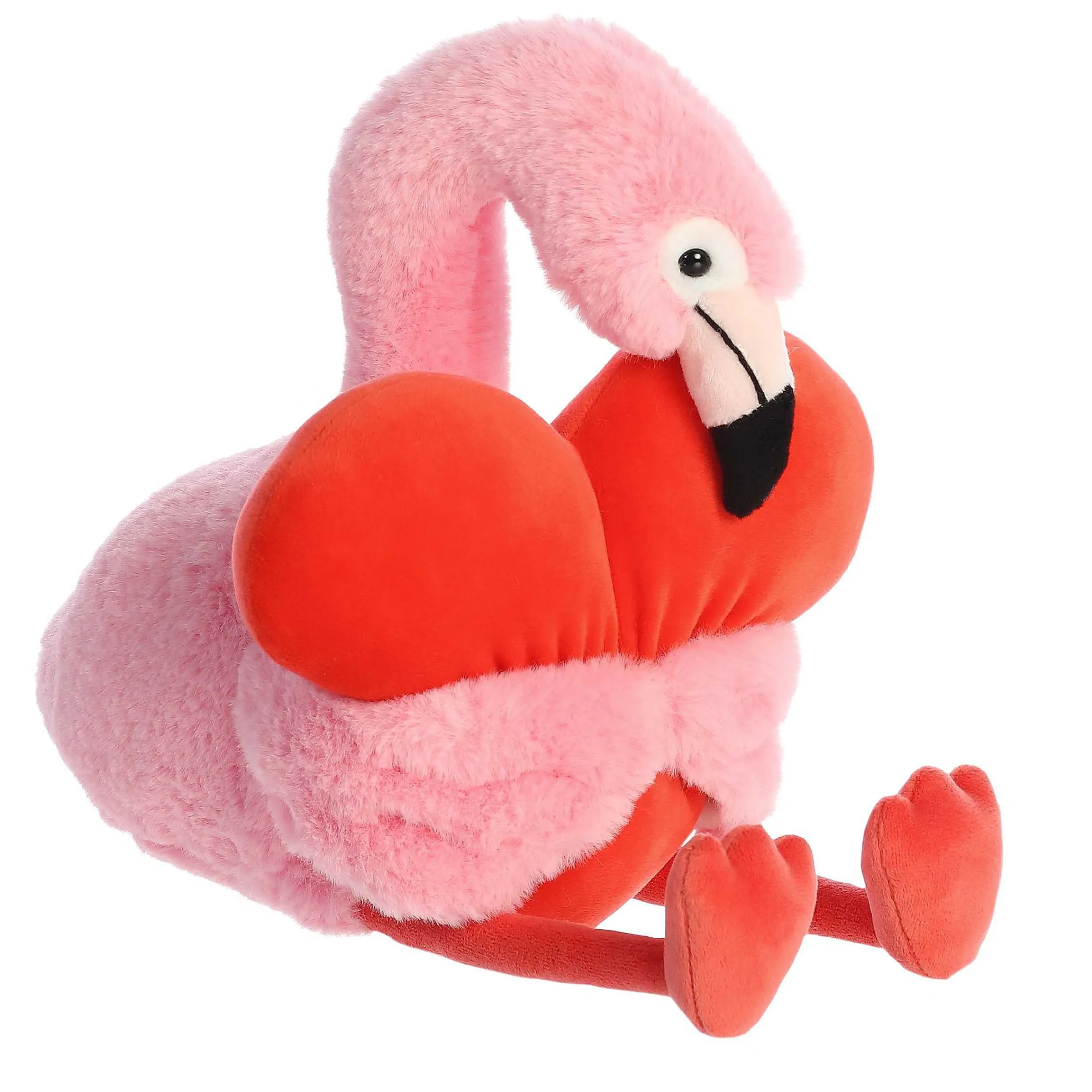 Best - Valentine - Heart Huggers - 11" Fiora Flamingo Birds