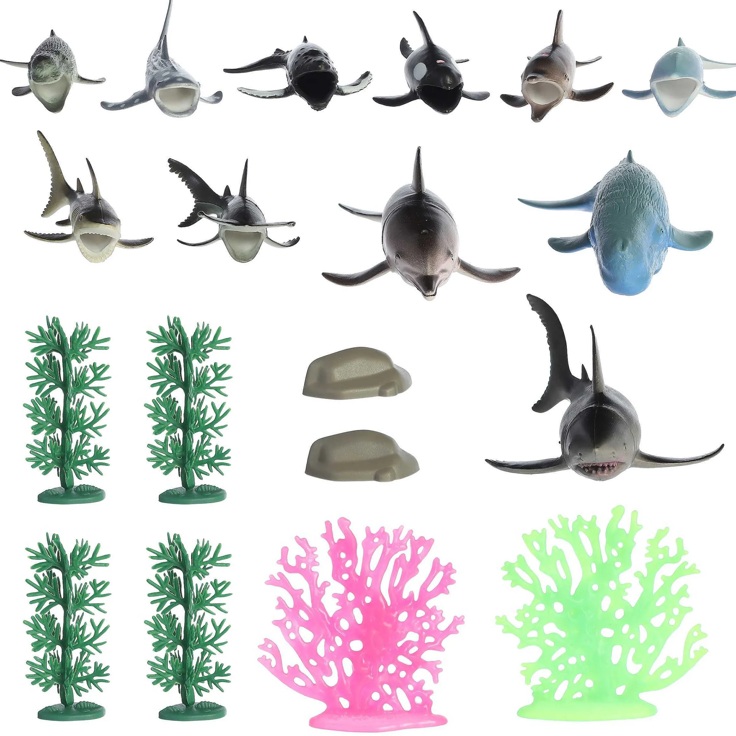 Fashion - Habitat - Ocean Animals Play Set New