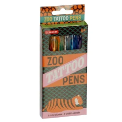 Fashion - Zoo Tattoo Pens New