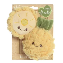 Online Ebba - Precious Produce - Pineapple Rattle & Crinkle Set Rattles
